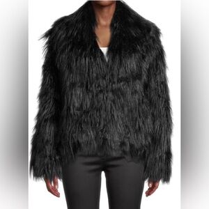 Mango Faux Fur Jacket